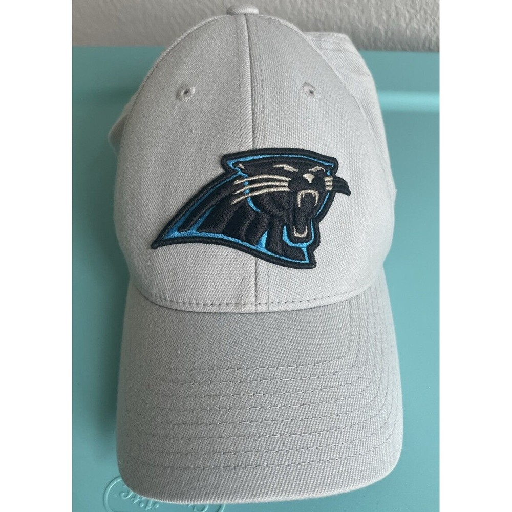 reebok on field fitted hat Panthers size S/M gray embroidered